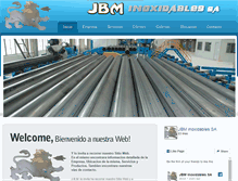 Tablet Screenshot of jbminox.com.ar